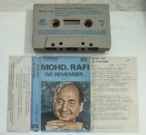 Mohd Rafi We Remember Hindi Film songs Audio Cassette