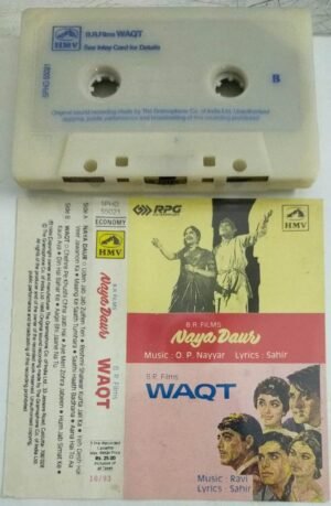 Naya Daur - Waqt Hindi Film songs Audio Cassette