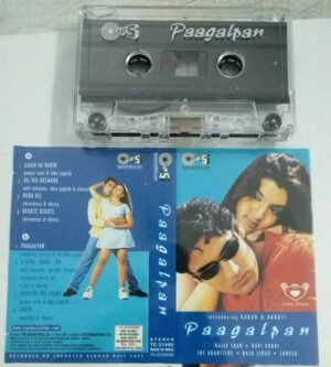 Paagalpan Hindi Film songs Audio Cassette