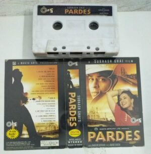 Pardes Hindi Film songs Audio Cassette