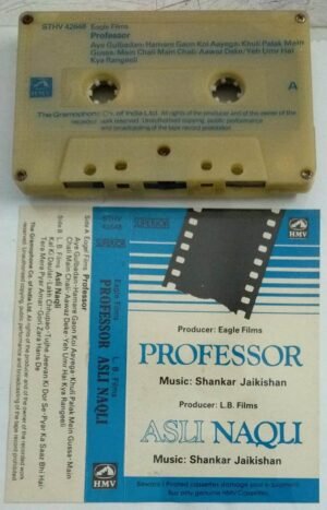 Professor- Asli Naqli Hindi Film songs Audio Cassette