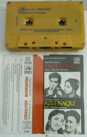 Professor- Asli Naqli Hindi Film songs Audio Cassette
