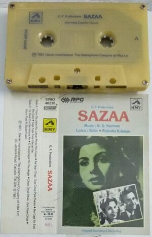 Saaza Hindi Film songs Audio Cassette