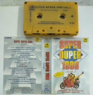 Super Duper 1998 Hindi Film songs Audio Cassette