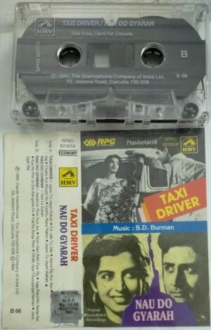 Taxi Driver- Nau Do Gyarah Hindi Film songs Audio Cassette