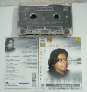 The AR Rahman Experience Hit songs Audio Cassette