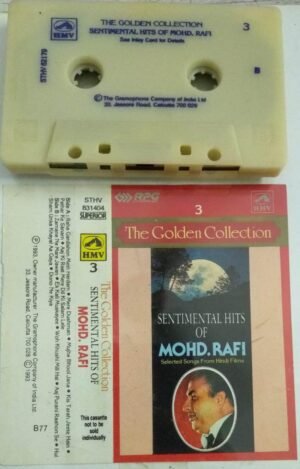 The Golden Collection Sentimental Hits of Mohd Rafi Hindi Film songs Audio Cassette