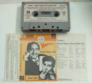 Yahoo Shammi Kapoor Hits by Mohd Rafi Hindi Film songs Audio Cassette