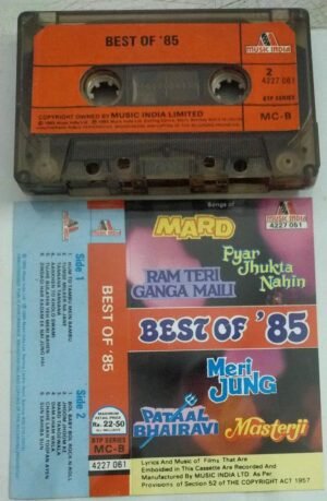 Best of 85 Hindi Film songs Audio Cassettes