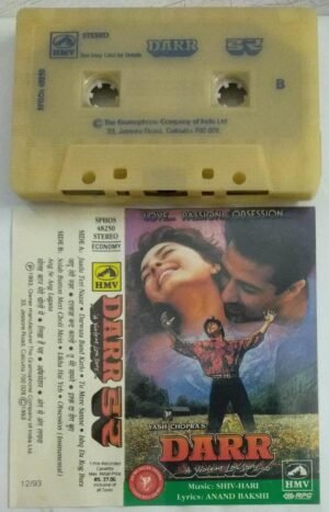 Darr Hindi film songs Audio Cassette