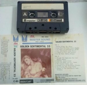 Golden Sentimental 33 English Audio Cassette