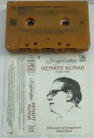 In Admiration Hemant Kumar Hindi film songs Audio Cassette