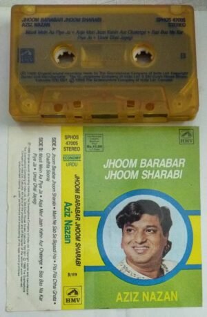 Jhoom Barabar Jhoom Sharabi Hindi Film songs Audio Cassette by Aziz Nazan