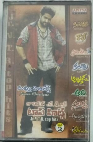 Jr. NTR Top Hits Telugu Film songs Audio Cassette (sealed pack)