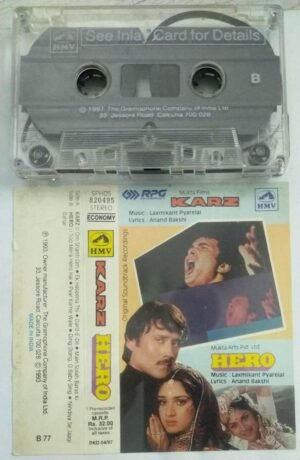Karz- Hero Hindi film songs Audio Cassette