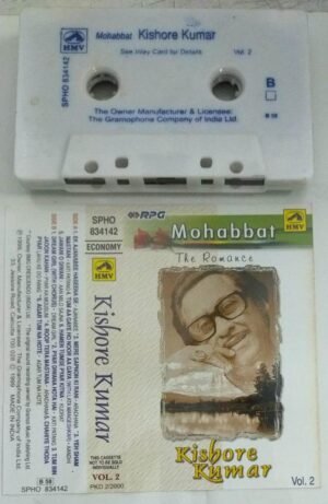 Mohabbat Kishore Kumar Hindi Film songs Audio Cassette