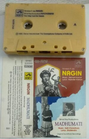 Nagin - Madhumati Hindi Film songs Audio Cassettes