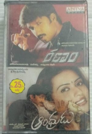 Ranam- Andhrudu Telugu Film Audio Cassette ( sealed pack)