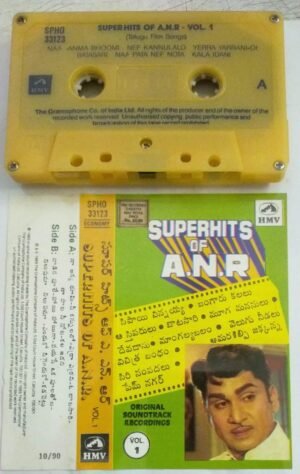 Super Hits of A N R Telugu Film songs Audio Cassette