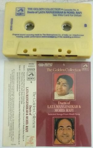 The Golden Collection Duets of Lata and Mohd Rafi Hindi Film songs Audio Cassettes