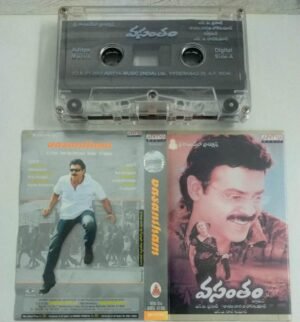 Vasantham Telugu Film songs Audio Cassette