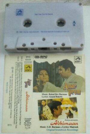 Amar Prem- Abhimaan Hindi Film songs Audio Cassette