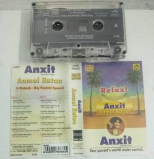 Anxit Anmol Ratan A Mukesh and Rajkapoor Hits Hindi Film songs Audio Cassette