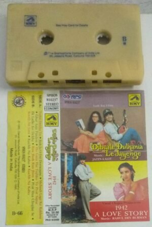 Dilwale Dulhania Le Jayenge- 1942 A Love Story Hindi Film songs Audio Cassette