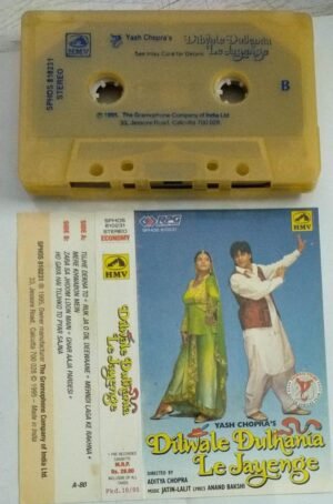Dilwale Dulhaniya Le Jayenge Hindi Film Audio Cassette