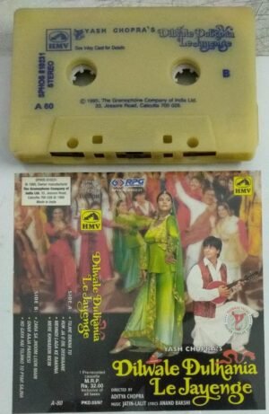 Dilwale Dulhaniya Le Jayenge Hindi Film Audio Cassette.jpg1