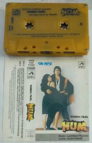 Hum Hindi Film Audio Cassette