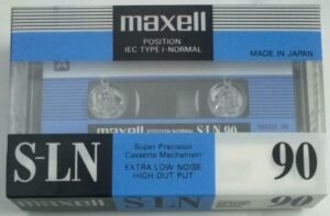 Maxell S- LN Blank Audio Cassette ( sealed pack)