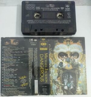 Michael Jackson Dangerous English Audio Cassette