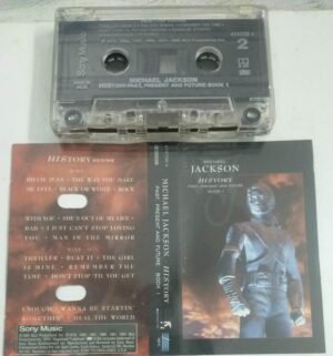 Michael Jackson History English Audio Cassette