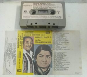 Mohd Rafi and Lata Mangeshkar Hindi Film songs Audio Cassette