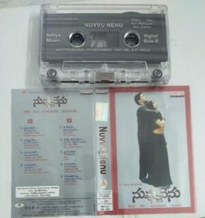 Nuvvu Nenu Telugu Film songs Audio Cassette