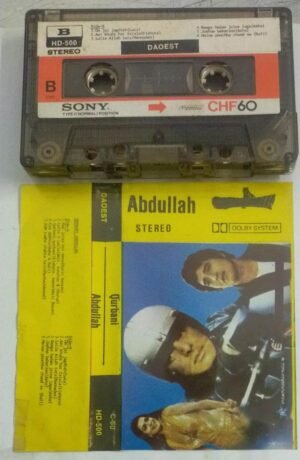 Qurbani- Abdullah Hindi Film songs Audio Cassette ( imported)