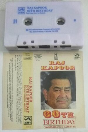Raj Kapoor 60th Birthday commemorative Cassette of Hind film songs