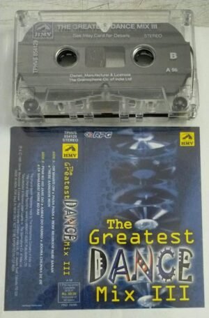 The Greatest Dance Mix III Hindi Film Songs Audio Cassette