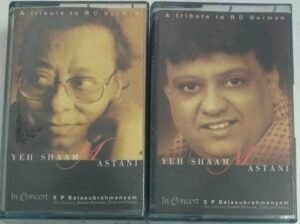 Yeh Shaam M Astani Hindi Film songs Audio Cassette by R D Burman and SP Balasubramaniam ( 2 cassette pack)
