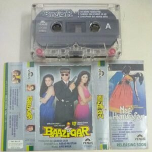 Baazigar Hindi Film songs Audio Cassette
