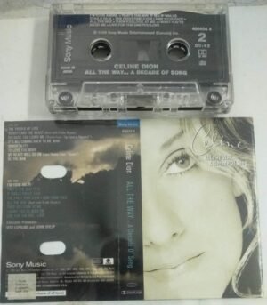 Celine Dion All the way English Audio Cassette