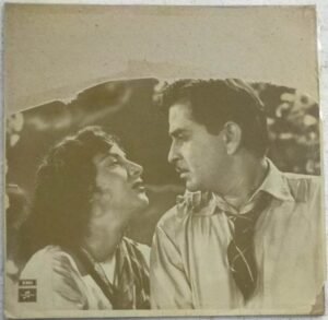 Chori Chori Hindi Film songs LP Vinyl Record
