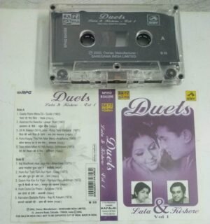 Duets Lata and Kishore Hindi Film songs Audio Cassette