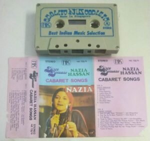 Nazia Hassan Cabret songs Hindi Films songs Audio Cassette
