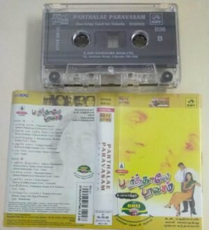 Parthale Paravasam Tamil Film songs Audio Cassette by A R Rahman