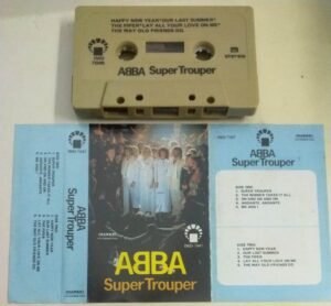 Abba Super Trouper English Audio Cassette
