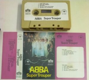 Abba Super Trouper English songs Audio Cassette