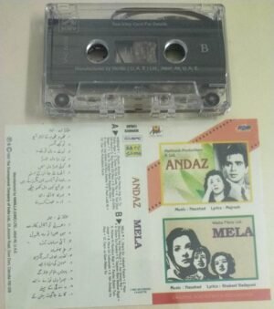 Andaz- Mela Hindi Film songs Audio Cassette ( Imported)