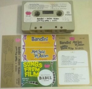 Bandini- Meri Surat Teri Ankhon- Babul Hindi Film songs Audio Cassette ( Imported)